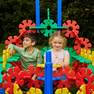 Octoplay bouwblokken huren voor jouw schoolevent