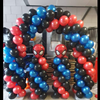 Ballonnenboog met 2 ballonpilaren