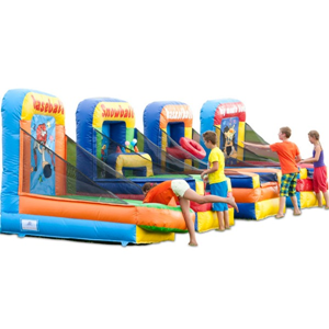 Set van 4 opblaasbare kinderspellen Set van 4 opblaasbare kinderspellen