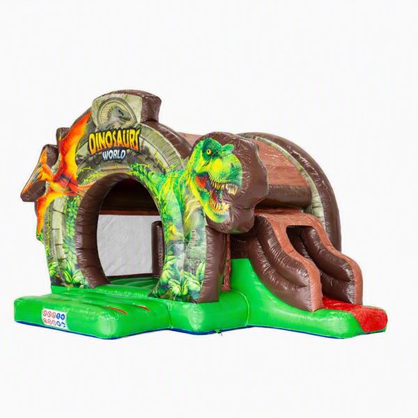 Bouncedome Jurassic World met glijbaan Bouncedome Jurassic World met glijbaan