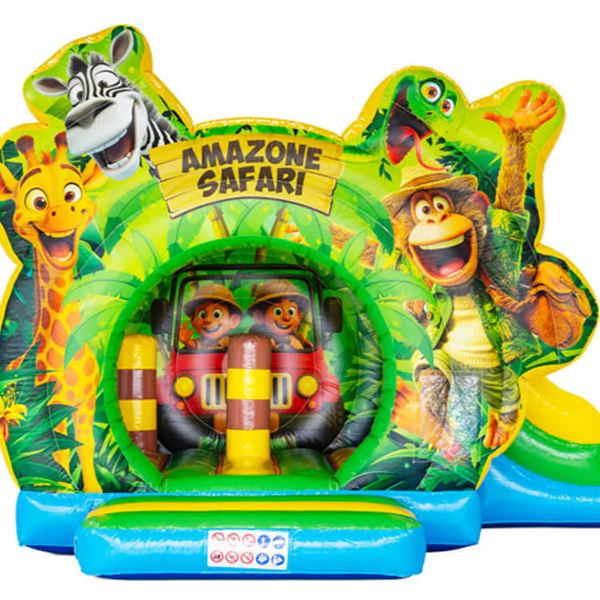 Jungle Bounce met glijbaan