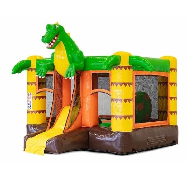 Huur een klein Dino springkussen bij Konings Kidsparty