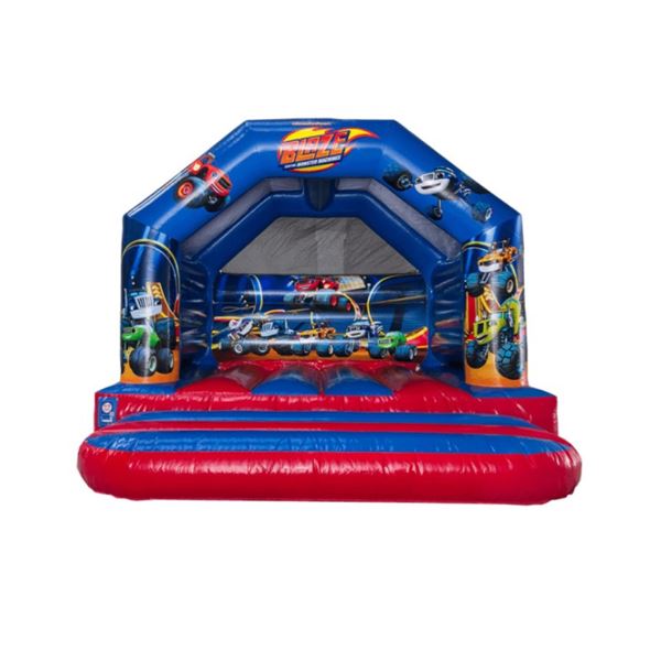 Huur een blaze en de monsterwielen springkussen